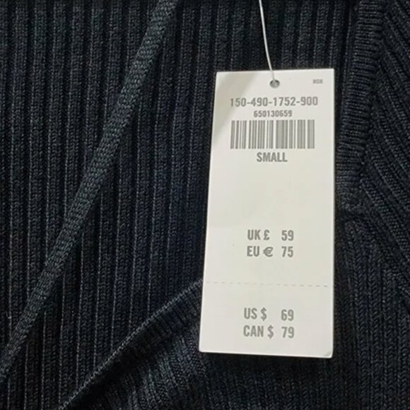 🖤 Abercrombie & Fitch Black Bodysuit (Small / New) - Picture 2 of 2